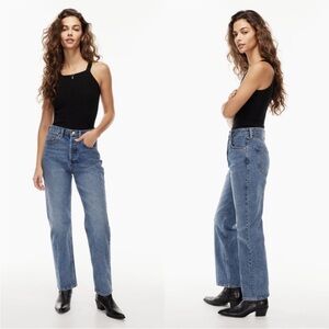 Aritzia Denim Forum The Joni High Rise Loose 29L 27